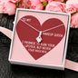 To My Makeup Queen Promise Necklace
