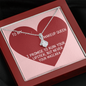 To My Makeup Queen Promise Necklace