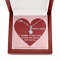 To My Makeup Queen Promise Necklace