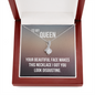 To My Beautiful Queen Necklace