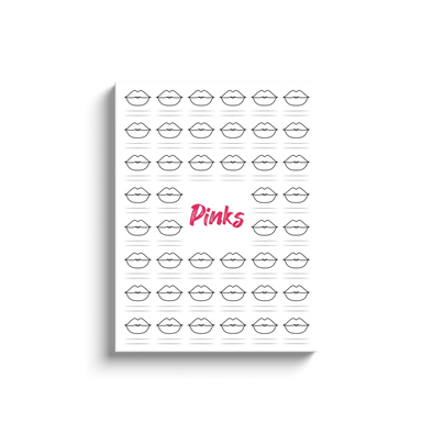 18x24 Canvas Wraps - Lips - Pinks