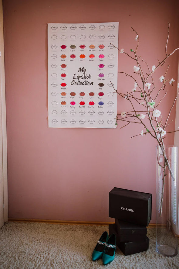 The Swatch Chart Canvas Poster