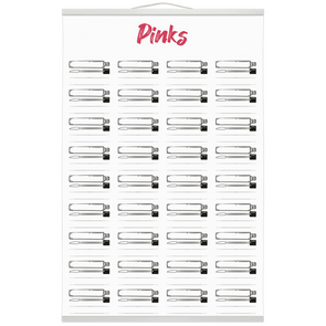 Glup Hanging Canvas Prints - Pinks