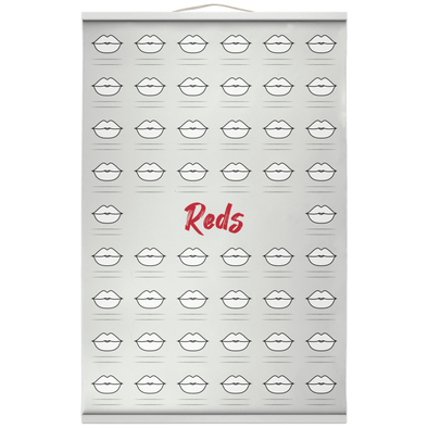 Hanging Canvas Prints kiss - Reds