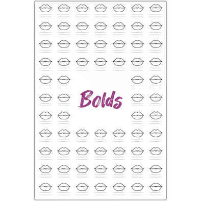AN Read My Lips- Metal Prints- Bolds