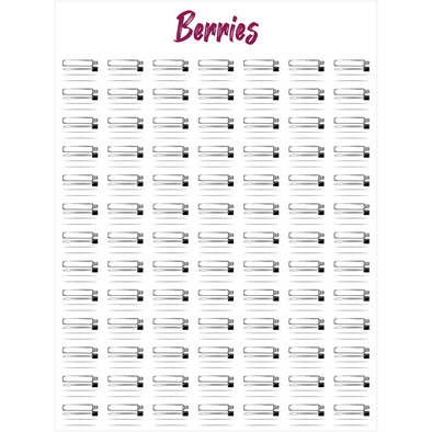 girl Canvas Posters 18x24 Berries