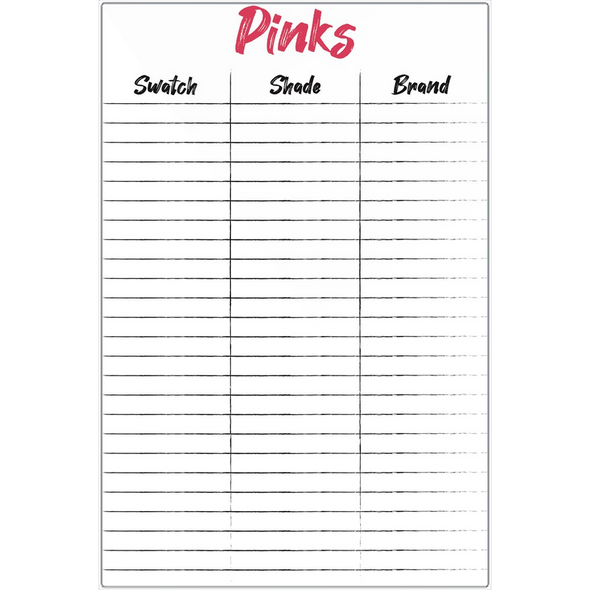 AN Between The Lines - Metal Prints- Pinks