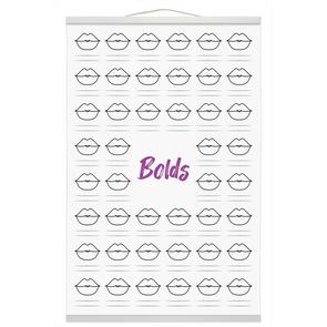 3 Hanging Canvas Prints Bolds
