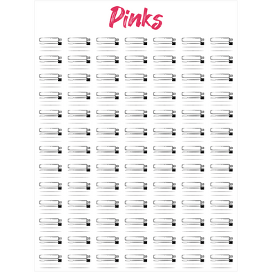 girl Canvas Posters 18x24 Pinks