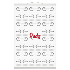 3 Hanging Canvas Prints Reds