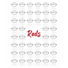 AN Read My Lips - Canvas Posters - Reds