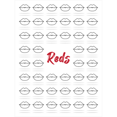 AN Read My Lips - Canvas Posters - Reds