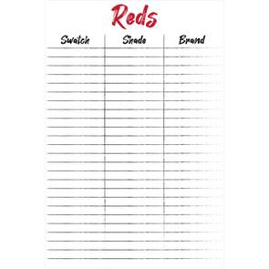 AN Between The Lines - Canvas Posters - Reds