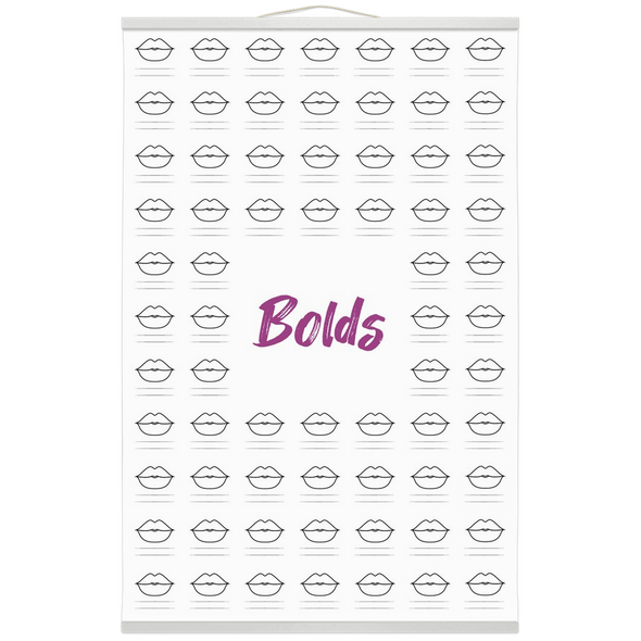 Second Hanging Canvas Prints - Bolds