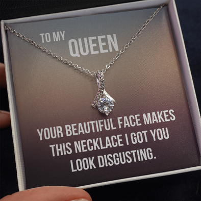 To My Beautiful Queen Necklace