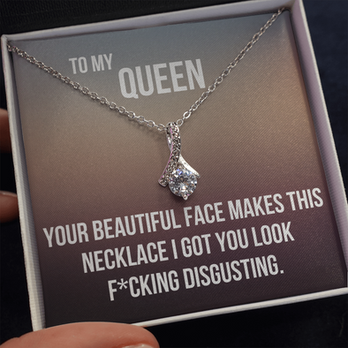 To My Queen Necklace