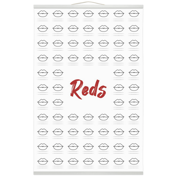 Second Hanging Canvas Prints - Reds