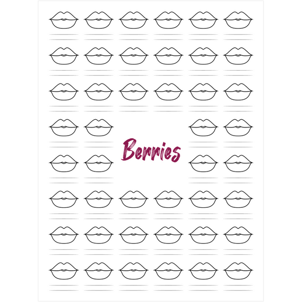 AN Read My Lips - Canvas Posters - Berries