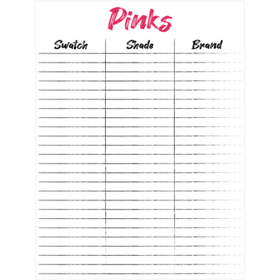 AN Between The Lines Canvas Posters - Pinks - 18x24