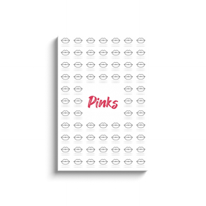 20x30 Canvas Wraps -Lips - Pinks