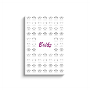 20x30 Canvas Wraps -Lips - Bolds