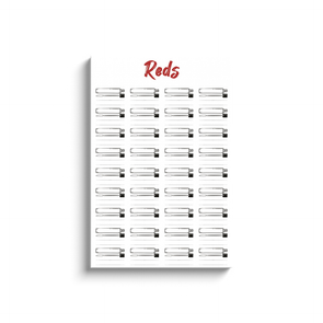 20x30 Canvas Wraps -Lipstick - Reds