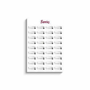 24x36 Canvas Wraps - Lipstick - Berries