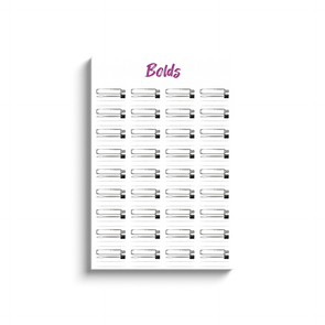 20x30 Canvas Wraps -Lipstick - Bolds