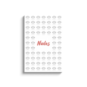 20x30 Canvas Wraps -Lips - Nudes