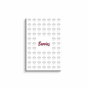 24x36 Canvas Wraps - Lips - Berries