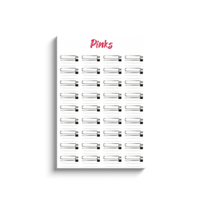 20x30 Canvas Wraps -Lipstick - Pinks
