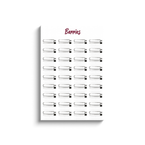 20x30 Canvas Wraps -Lipstick - Berries