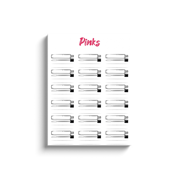 18x24 Canvas Wraps - Lipstick - Pinks