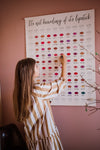 XL Size with 120 Swatch Spots - The Swatch Chart in "There's No Such Thing As Having Too Many Lipsticks"
